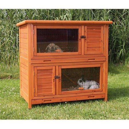 TRIXIE PET PRODUCTS TRIXIE Pet Products 62404 2-in-1 Rabbit Hutch With Insulation 62404